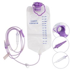 Brace & Support 1200ml 일회용 경장 영양 백 공급 백 위장관 영양 백, 보여진 바와 같이