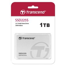 트랜센드 SSD225S 1TB TLC 파인인포, Transcend 225S 1TB