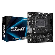 ASRock B550M-HDV 3rd Gen AMD AM4 Ryzen/Future Ryzen 프로세서 마더보드 지원 - amd