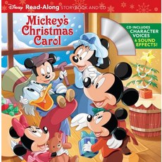 Mickey's Christmas Carol Read-Along Storybook [With Audio CD], Disney Press