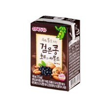 (삼육두유)삼육두유 검은콩 호두아몬드 140mlx72입 간식 겨울 아이들 회사 집 휴게실 탕비실 학교 자취필수 과자, 72개, 140ml