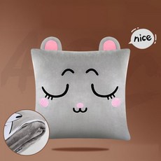 고양이캐릭터이불베개담요