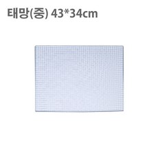 The나은스토어 태망석쇠 30장 일회용 사각그릴망 철망 숯불그릴
