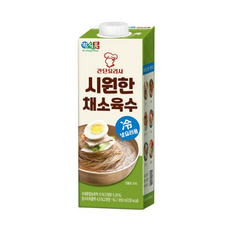 시원한 채소육수 950ml, 4개