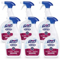 PURELL 식품 공급 표면 소독제 스프레이 무향 32 fl oz 표면 소독제 캡 스프레이 병 (트리거 스프레이, 1