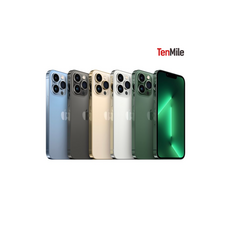아이폰13프로 128GB/256GB/512GB 보호필름 케이스 충전기 사은품 자급제 중고폰 공기계 텐마일, S급, 128GB, 골드