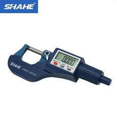 SHAHE 전자 외부 마이크로미터 캘리퍼스 측정 도구 0 25mm 0 001mm, 25-50mm, 1개