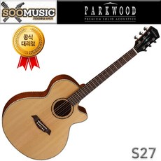 Parkwood 파크우드 S27 EQ장착 탑솔리드 통기타 어쿠스틱기타