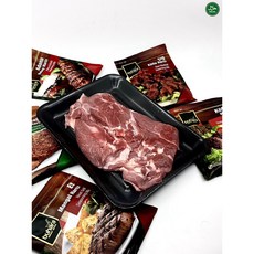 Australian Halal Premium Certified Fresh Lamb Shoulder Boneless 하랄 냉장 프리미엄 호주산 양어깨살 (뼈없는 부위), 1개, 500g