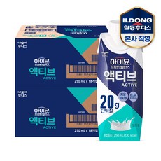 하이뮨 프로틴 밸런스 액티브 밀크, 250ml, 36개