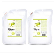 아임요 과일베이스 그린애플 1kg 2개세트
