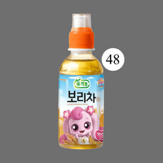 캐치티니핑 유기농보리차 200ml 24개 X 2박스 (총48펫), 캐치티니핑 유기농보리차 총48펫