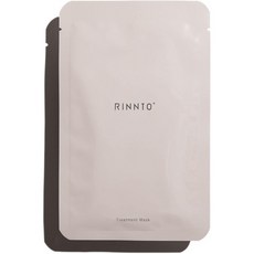 일본직발송 6. 린토 【RINNTO+ TREATMENT MASK】 린트 플러스 트리트먼트 마스크 보습 민감 피부 건조 피, One Size, One Color, 1개