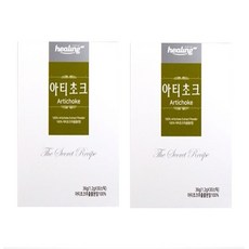 힐링 아티초크 그래뉼 추출물100% 분말 30포x2 맛 지중해 식이섬유 비타민 미네랄 시나린 이눌린 폴리페놀 칼로리, 2박스