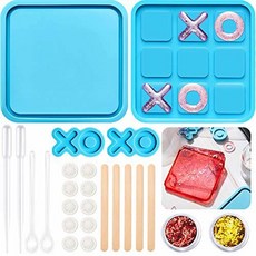 Tic Tac Toe Game Board with XO Silicone Mold Family Board Game/551332, 상세내용참조, 상세내용참조