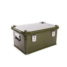 Walkhike 알루미늄 캠핑 박스 보관함 수납 트렁크 다기능 30L 50L 80L 알루텍, 소형[30L], 초록, 1개