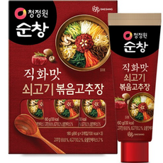 청정원 순창 쇠고기 볶음고추장, 60g x 3개입, 9개