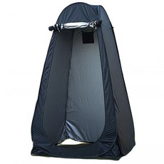 캠핑화장실 프롬더핸드 화장실 샤워 탈의실 간이 원터치 낚시 캠핑 부스 1인용 텐트 블랙 1개