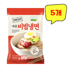 칠갑농산 매콤 비빔냉면, 5개, 464g