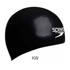  스피도 수영모 패스트스킨 3캡 수영 모자 실리콘 SE11922, KW 
