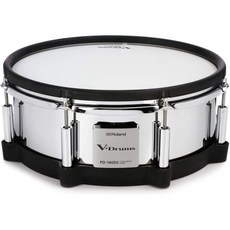 롤랜드PD140DS 전자드럼 V패드 크롬 14인치, 14-Inch, Chrome