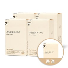 플랜더제로 오늘은효소 브이 4BOX +증정 1BOX(150포) 곡물과일야채 발효 소화효소, 1, 없음/없음/없음