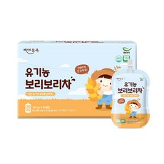 [베이비본죽] 유기농 보리보리차 1BOX (20팩), 1개, 20개입, 120ml