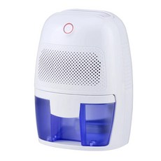 THANKSHARE 휴대용 미니 제습기 가정 사무실 공기 건조기 흡습제 저소음 캐비닛 500ml, 04 Model B_02 미국 플러그