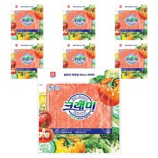 다만세푸드 고급 맛살 크래미H(냉장) 1kg x 7개 / 한성 크라비아 게살 꽃맛살