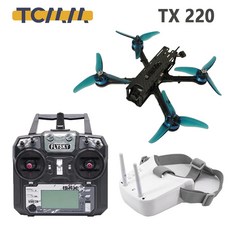 드론 TCMMRC 5 인치 TX 220 FPV 레이싱 키트 22062450KV 브러시리스 모터 무선 제어 완구 RC 쿼드콥터 프리스타일 PNP RTF Elrs