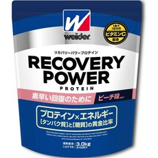 서플리먼트 위더 리커버리 파워 단백질 피치 맛 3.0kg (약 100회분) 운동 후 비타민 C 함유 글루타민 함, 3.0kg 약 100끼분 최대 용량_On, 1개, 상세 설명 참조0, 3kg