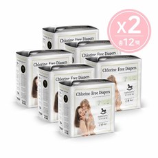 애플크럼비 프리미엄 친환경 기저귀 테이프형 XL 12팩, 단품