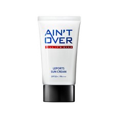 에인트오버 레포츠 선크림 50ml /SPF50/PA++/자외선차단기능성/워터프루프
