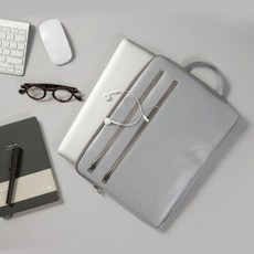 ksw2183 (안테나샵) IT BRIEF BAG 2 ZIP or762 (색상추가), Light grey