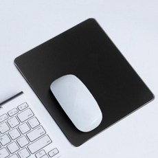 AXD734236빅드림 알미늄 마우스패드 (23x18 블랙), 단일색상