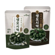 영광떡공방 생모시떡 10개입 x 8팩(동부 4팩+검정깨 4팩), 개1개