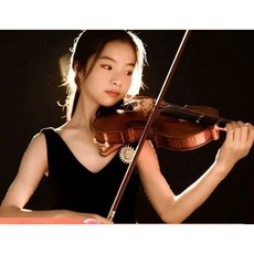 DREAM HOO 초보자 연습용 입문용 바이올린, 클래식 레드 (1/4) 키 125CM 정도에 적합, 1개
