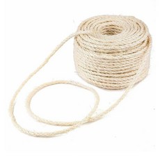  고양이 스크래처 로프 밧줄 고양이삼줄 교체 리필 DIY 4mm 6mm 8mm, G. 8mmX50m 