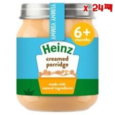 Heinz 하인즈 크리미 포리지 항아리 120g 24팩, 24개