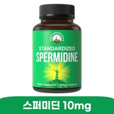 피크퍼포먼스 스퍼미딘 10mg 밀 배아 추출물 30캡슐