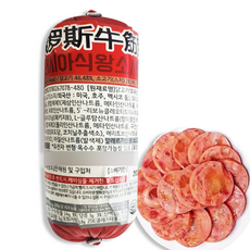 홍홍 중국식품 중국 러시아식 왕소시지 소세지 뉴진창 국내생산 HACCP, 1개, 300g