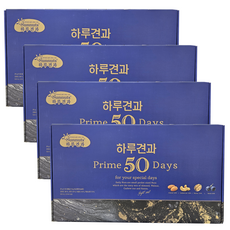 SUNNUTS 하루견과 프라임 50DAY DAILY NUTS FOR YOU SPECIAL DAY GIFT SET 추석선물 명절선물 부모님선물 바이어선물 직원 임직원 선물세트, 4개, 1kg