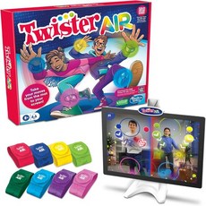 트위스터 에어 게임 앱 기반 AR Twister 게임 8세부터 스마트 기기 액티브 파티 게임과 연결, Twister Air