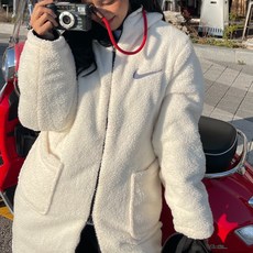 남녀공용 오버핏 양면 후드 롱 패딩[4컬러]