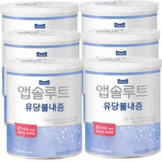 매일유업 앱솔루트 유당불내증 400g 6캔