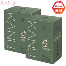 카누 디카페인 라떼 30T+30T, 13.5g, 2개, 30개입