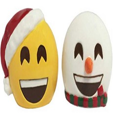 크리스마스 이모티콘 - 소금 & 후추 세트 Christmas Emoji - Salt & Pepper Set