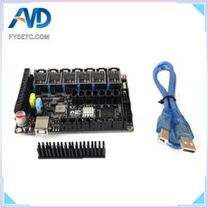 [해외] S6 v1.2 보드 6pcs tmc5161 v1.0 스테퍼 모터 드라이버 spi 플라잉 와이어 mx 커넥터 vs f6 v1.3 skr v1.3 32 비트 제어 보드, 상세내용표시