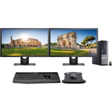 Dell Optiplex 9020 데스크톱 번들Intel Core i54570 16GB DDR3 500GB SSD 키보드 및 마우스 모니터 WiFi Windows 10 Pro - i54570