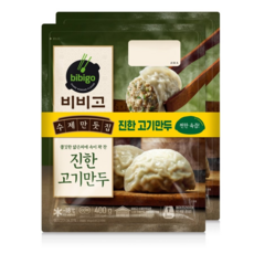 (냉동)비비고 수제(진한)고기만두400gx4개, 400g, 10개